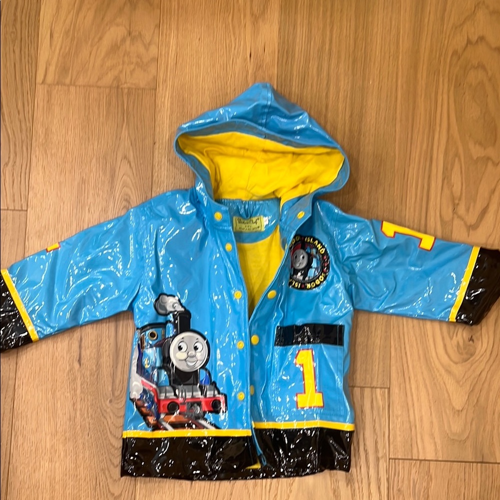 Western Chief Blue and Yellow Kids Raincoat